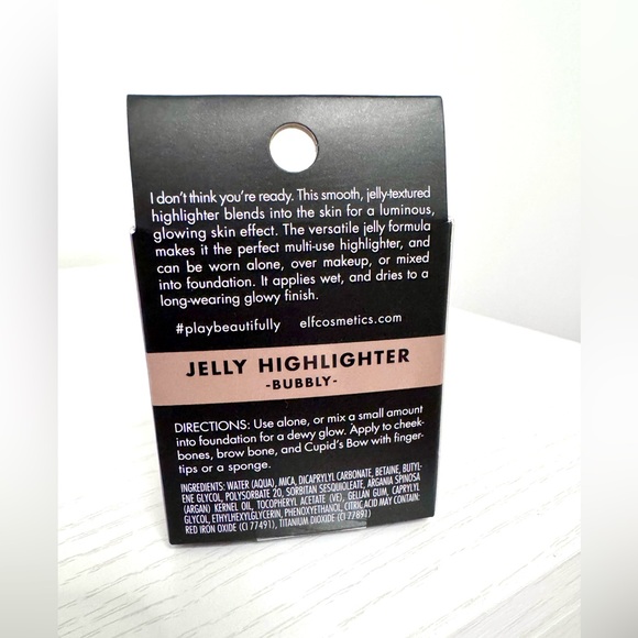 e.l.f. Jelly Highlighter, Bubbly color, 0.44 oz - Picture 3 of 3